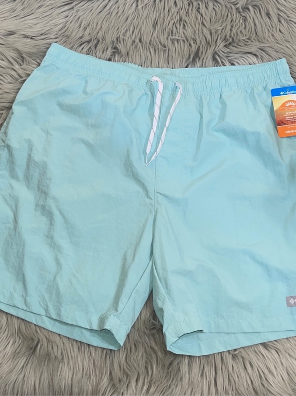 Columbia Aqua Blue shorts